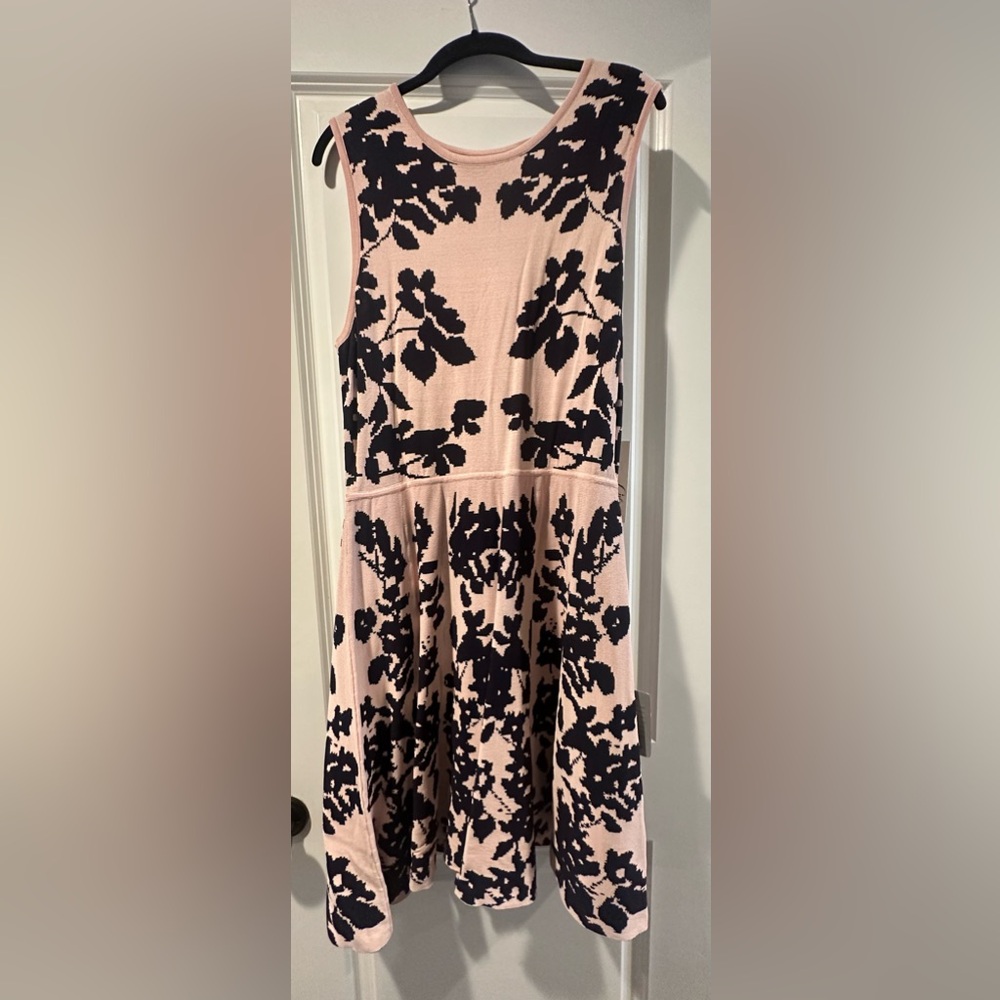 Eliza J navy and pink dress NWT size XL